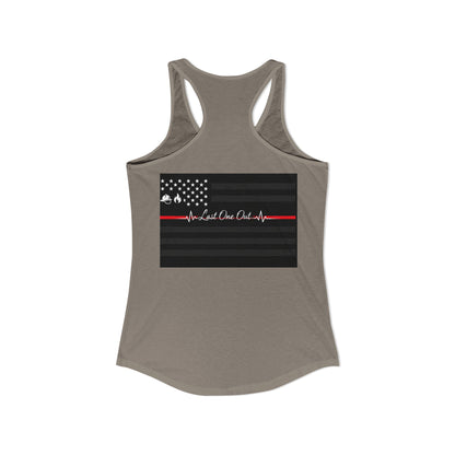 Thin Red Line Women's Racerback Tank