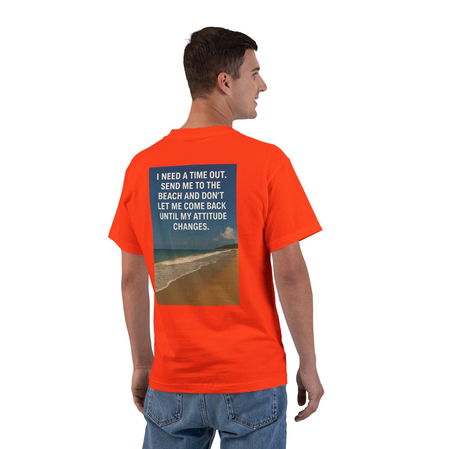Time Out Men's Short-Sleeve Crewneck Tee