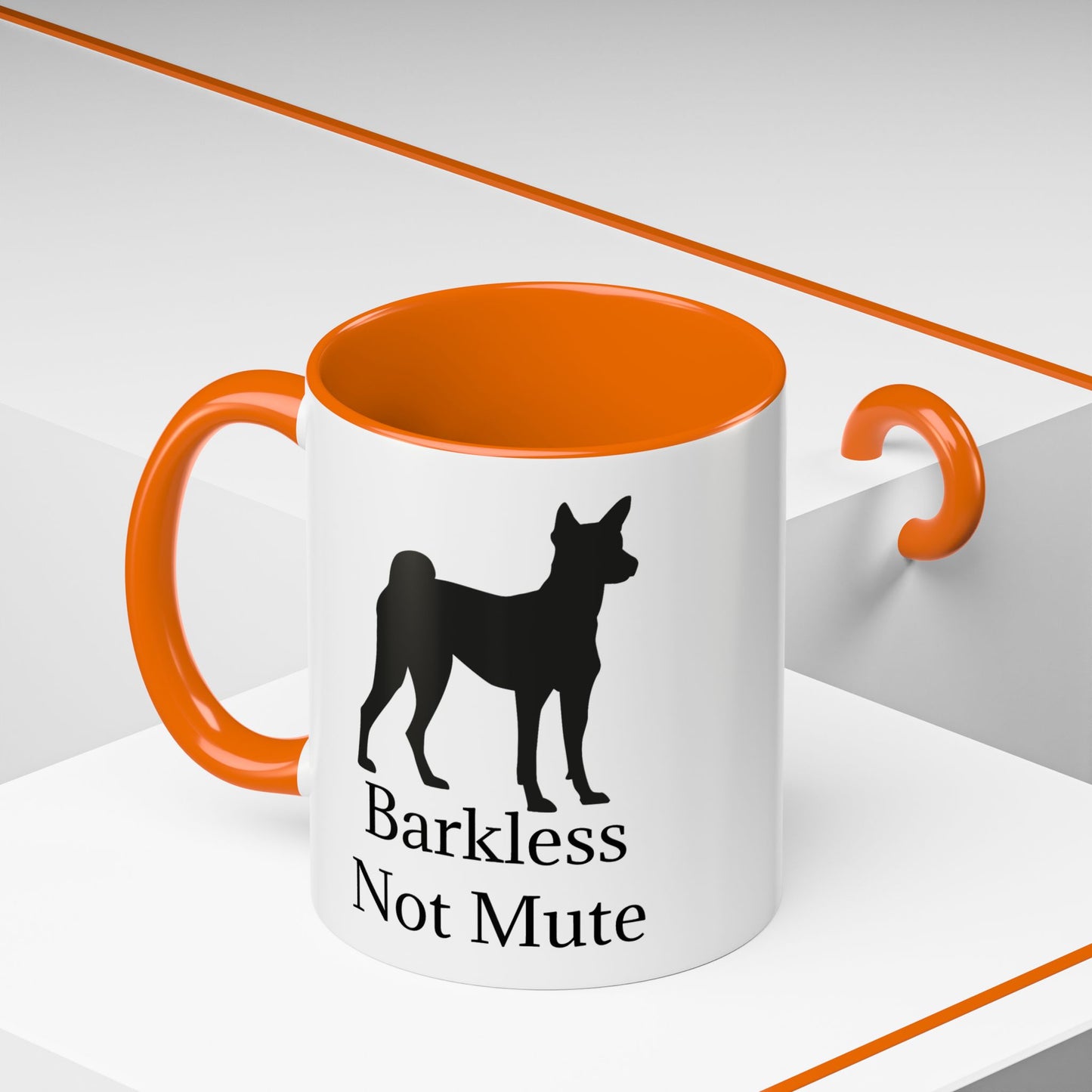 Barkless Not Mute 2-Tone Coffee Mug