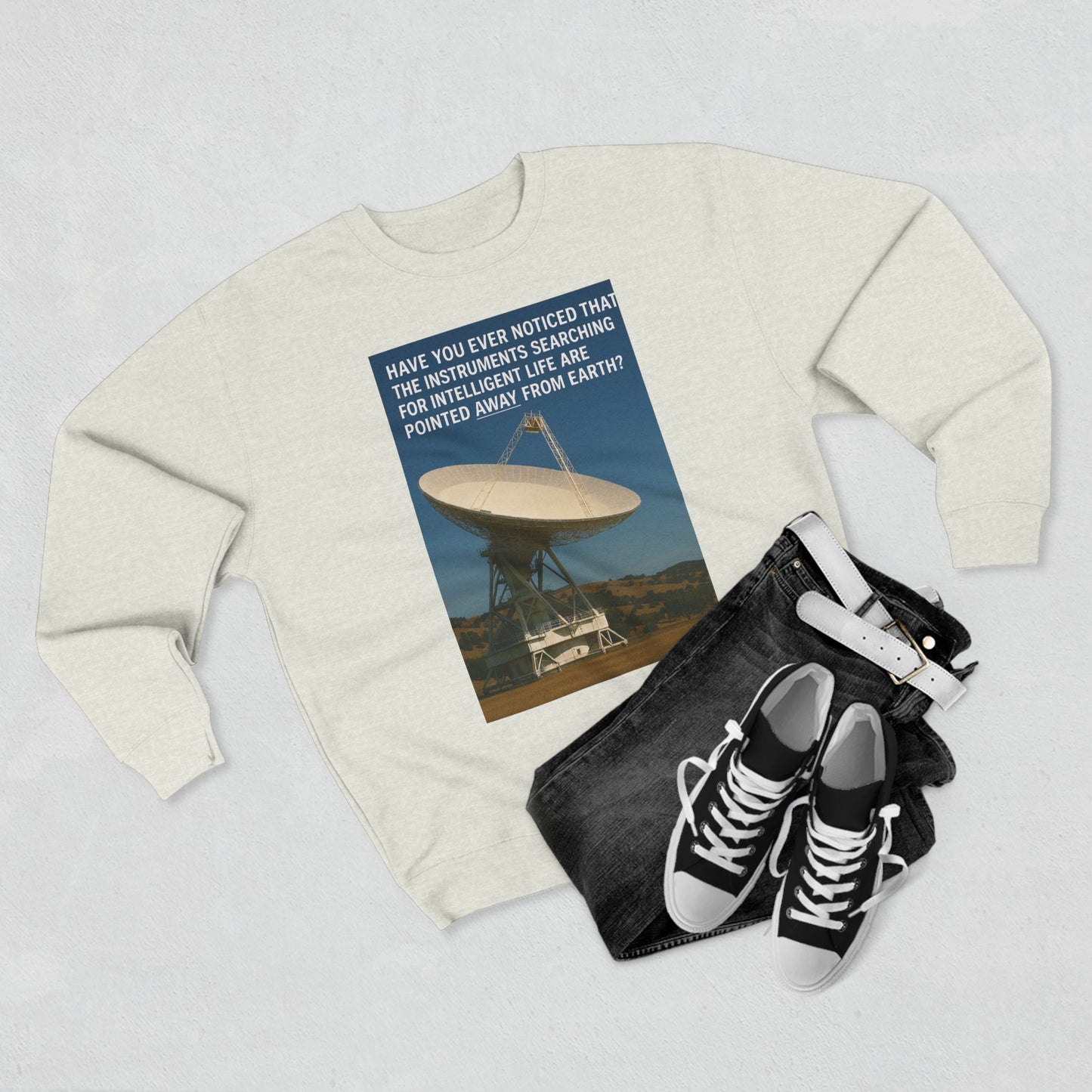Intelligent Life Unisex Crewneck Sweatshirt
