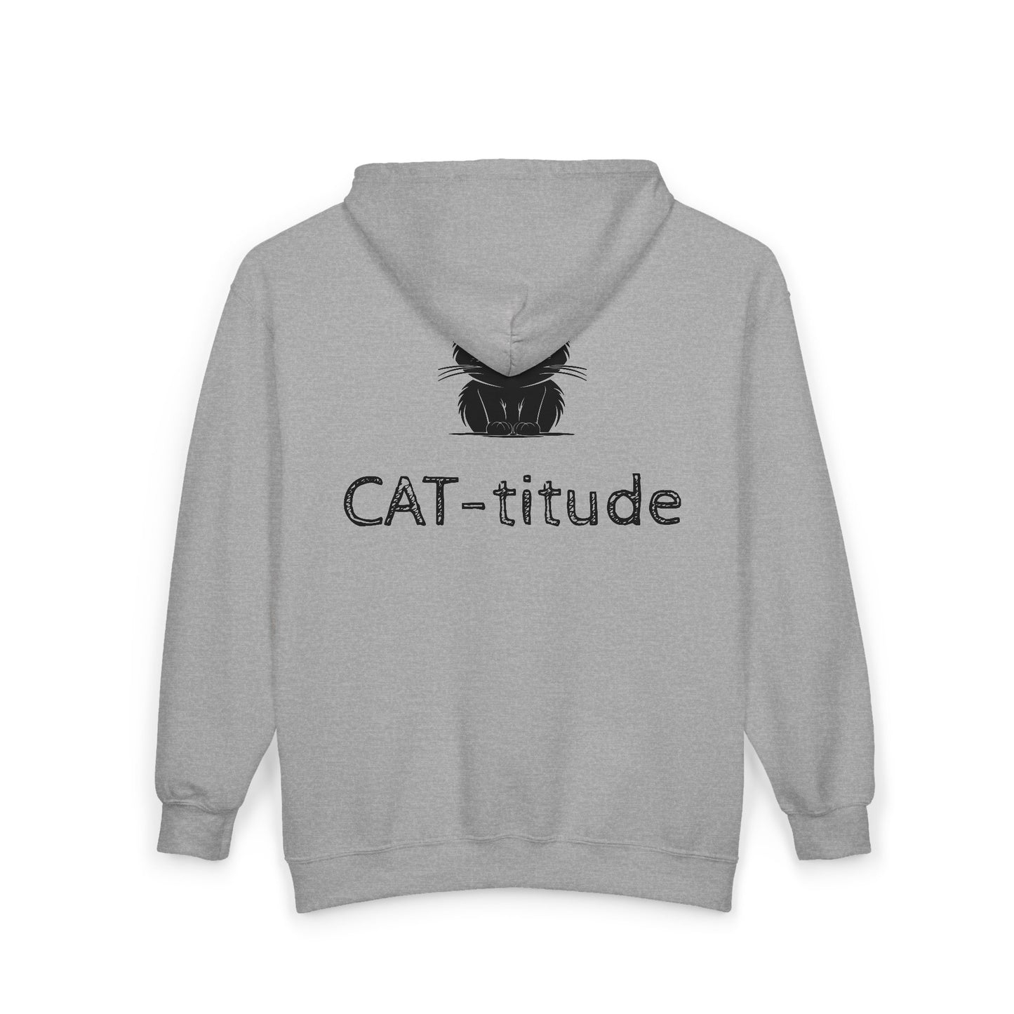 CAT-titude Unisex Full Zip Hoodie