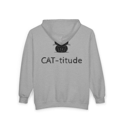 CAT-titude Unisex Full Zip Hoodie
