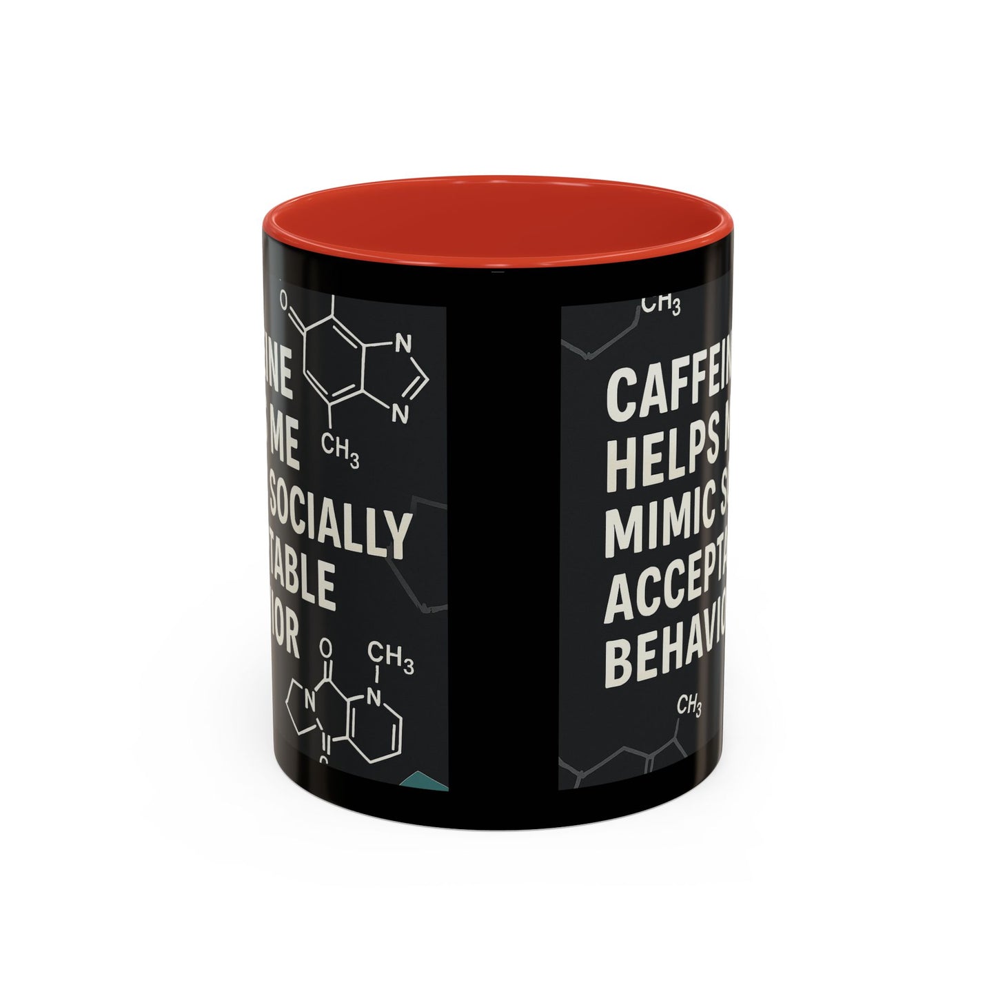 Socially Acceptable 2-Tone Coffee Mug
