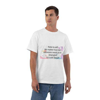 Note To Self Men's Short-Sleeve Crewneck Tee
