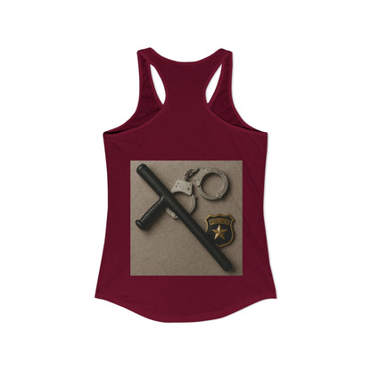 Law Enforcement Appreciation Women's Racerback Tank