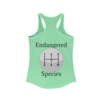 Endangered Species Women's Racerback Tank