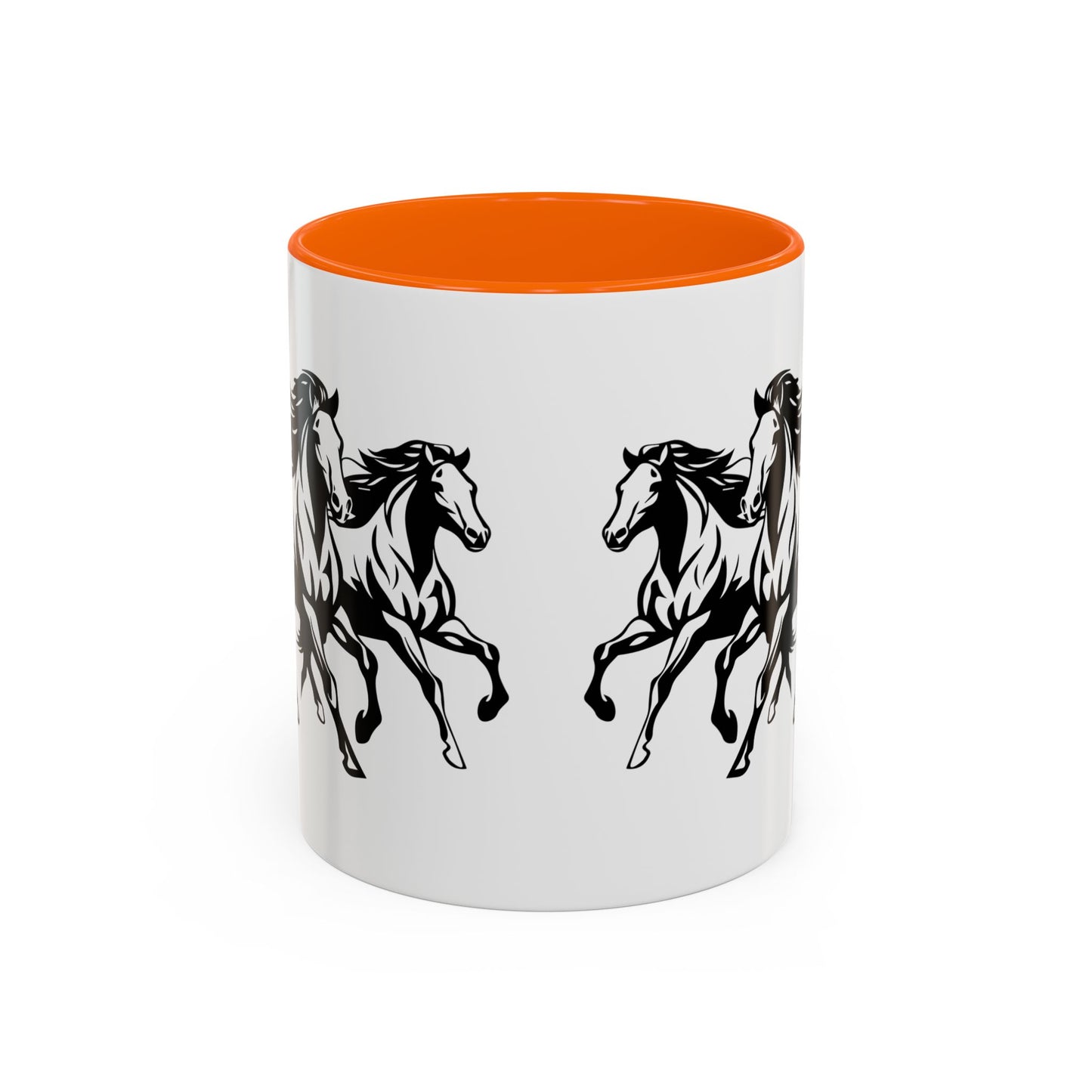 Horsin' Around 2-Tone Coffee Mug