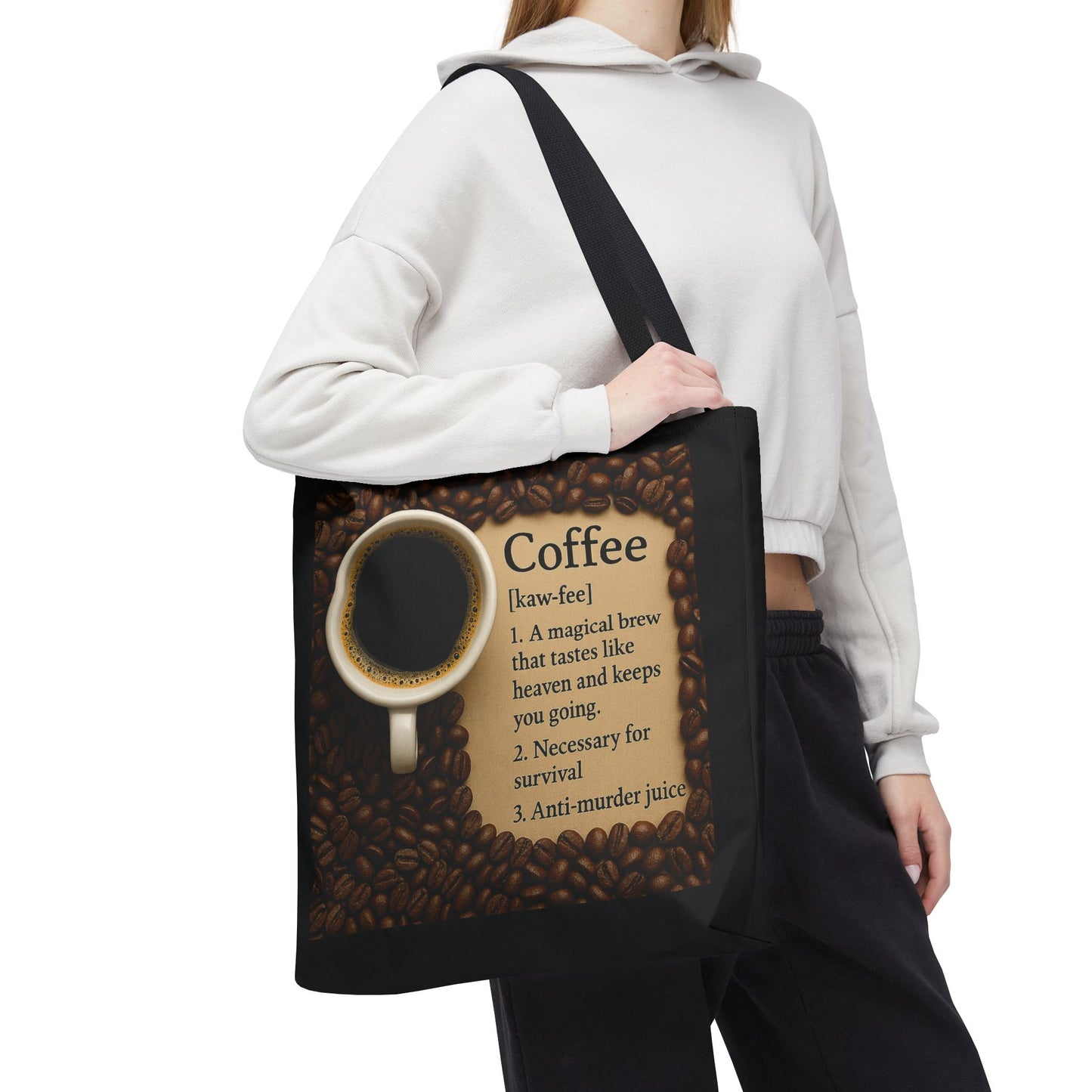 Coffee Definition Tote Bag