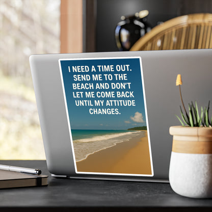 Time Out Vinyl Decal