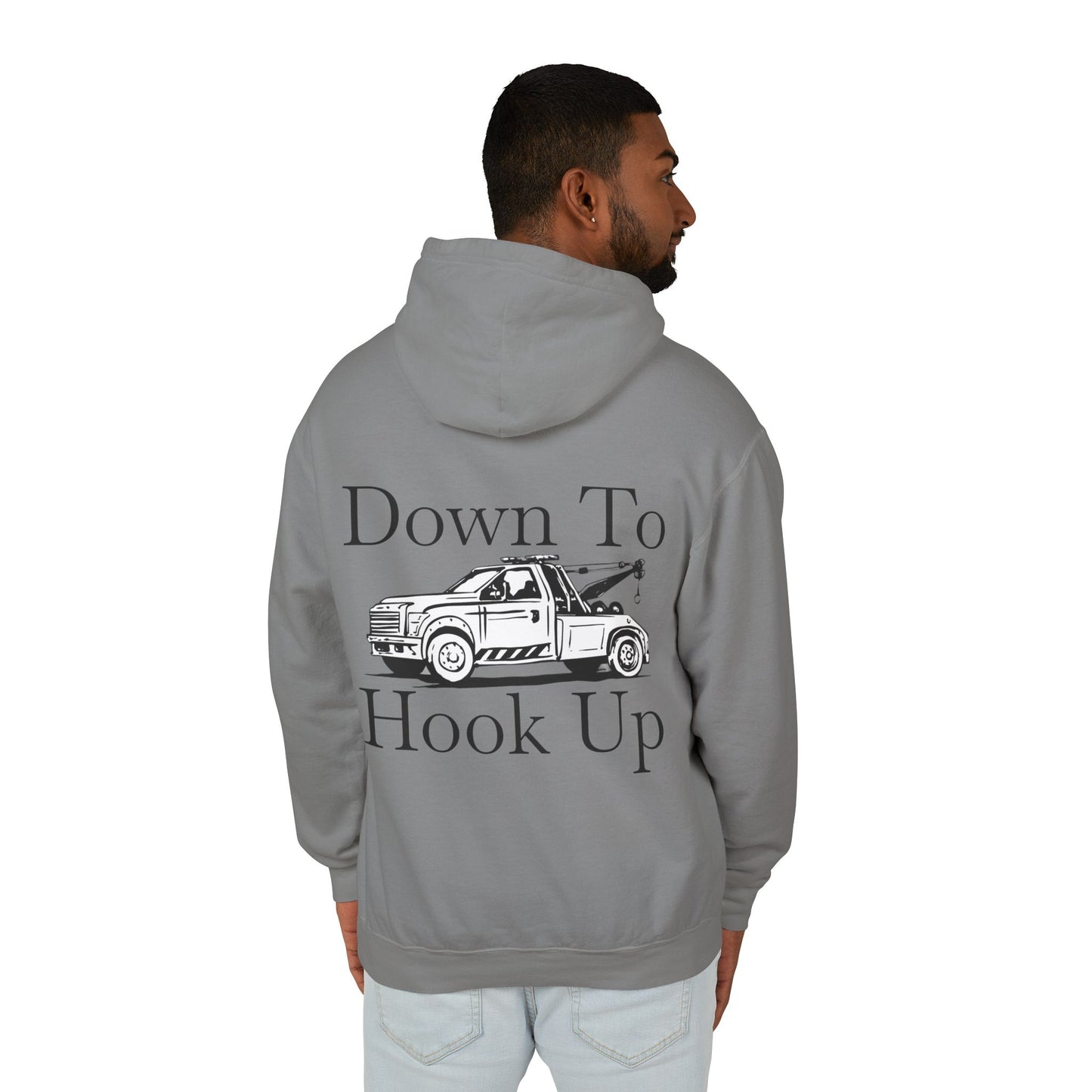 Down To Hook Up Unisex Lightweight Hoodie