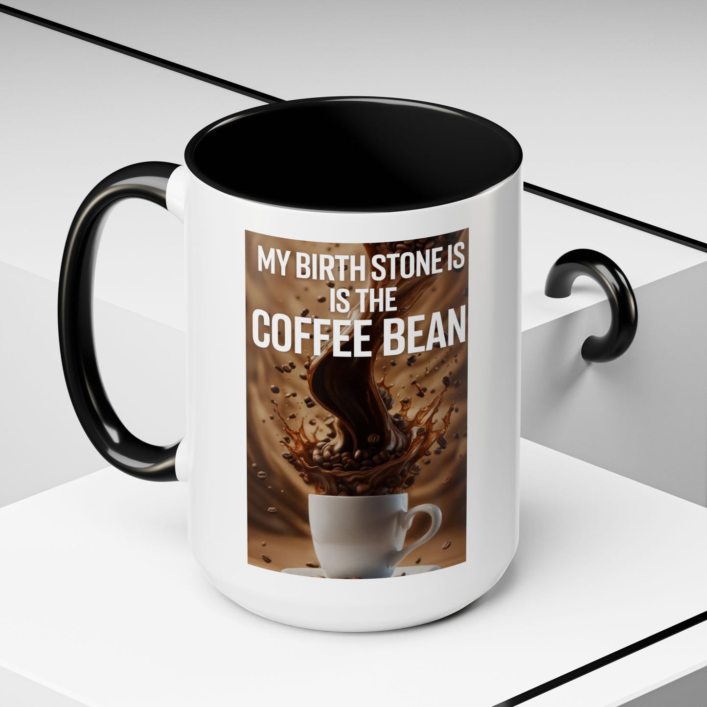 Birth Stone 2-Tone Coffee Mug