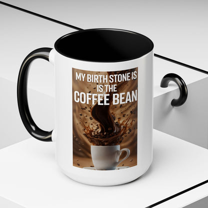 Birth Stone 2-Tone Coffee Mug