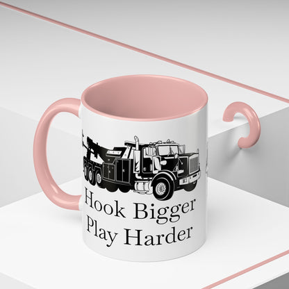 Hook Bigger 2-Tone Coffee Mug