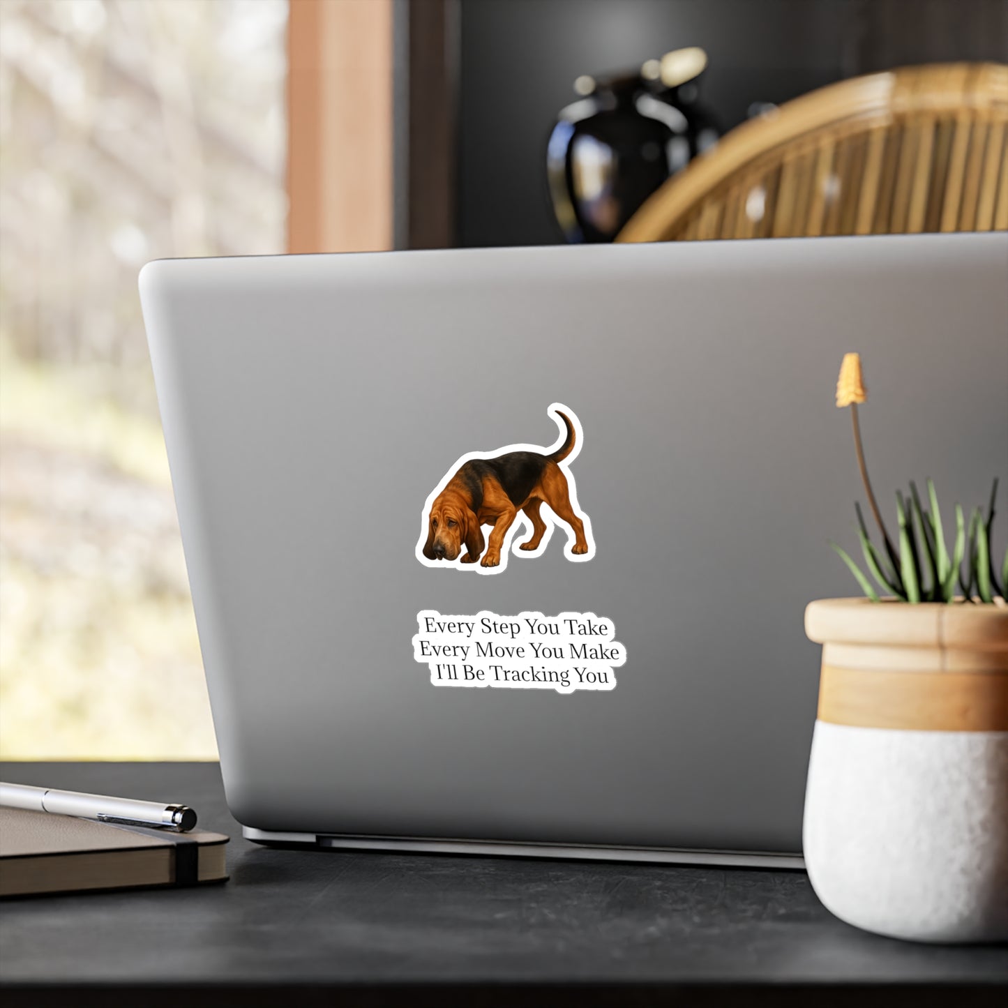 Tracking You Vinyl Decal