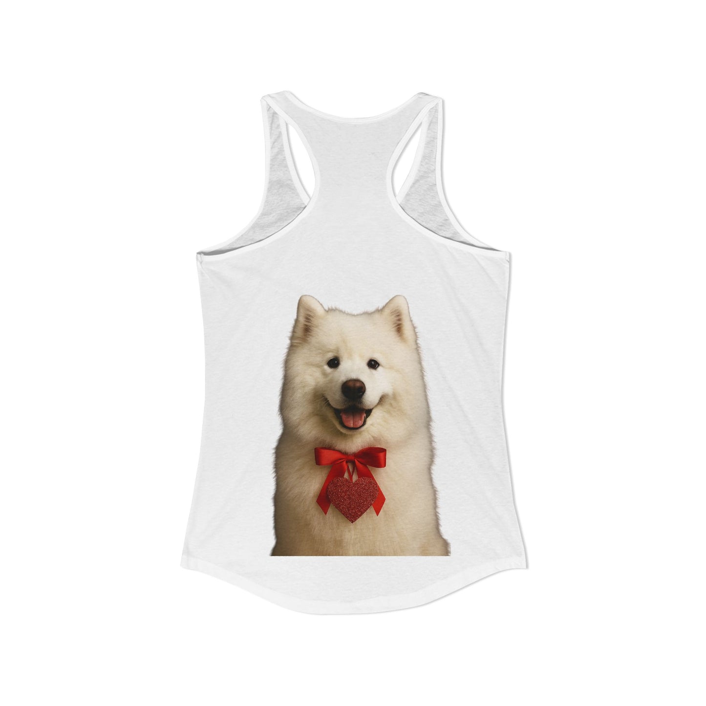 Cupid's Companion Samoyed Women's Racerback Tank