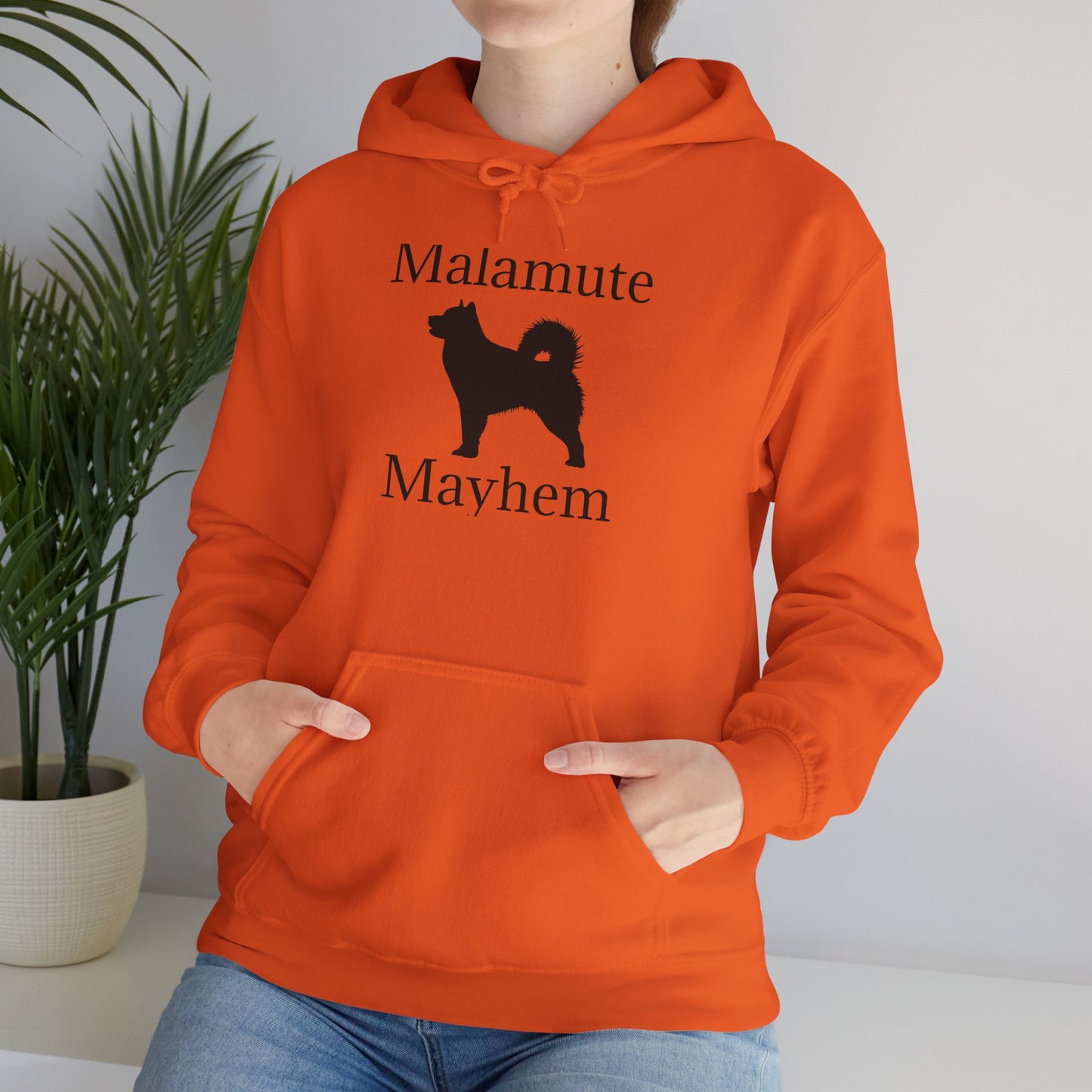 Malamute Mayhem Unisex Hoodie