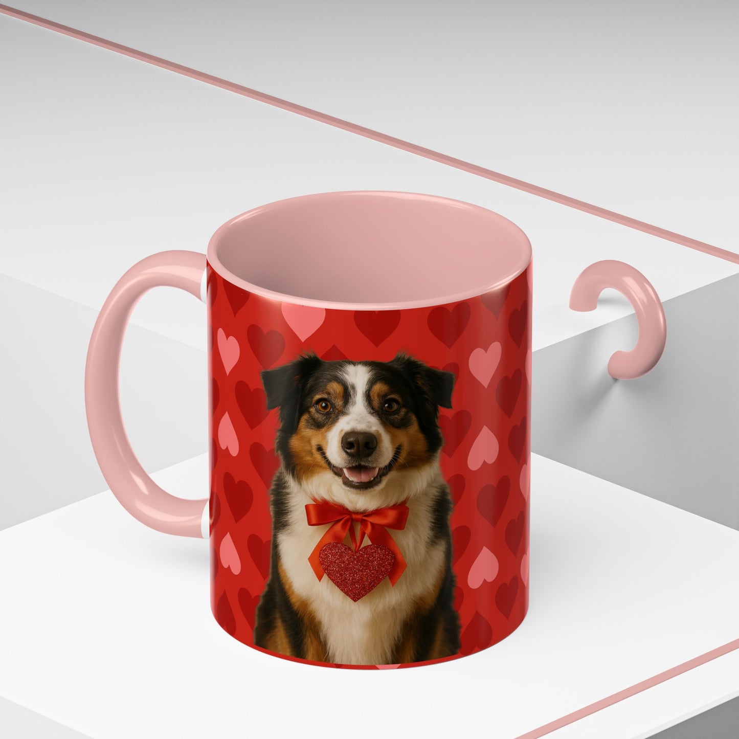 Cupid's Companion Aussie 2-Tone Coffee Mug
