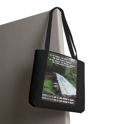 Semi Sleeps Tote Bag