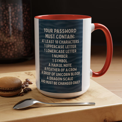 Password 2-Tone Coffee Mug