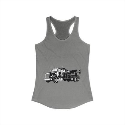 Heavy Tow Truck Women's Racerback Tank