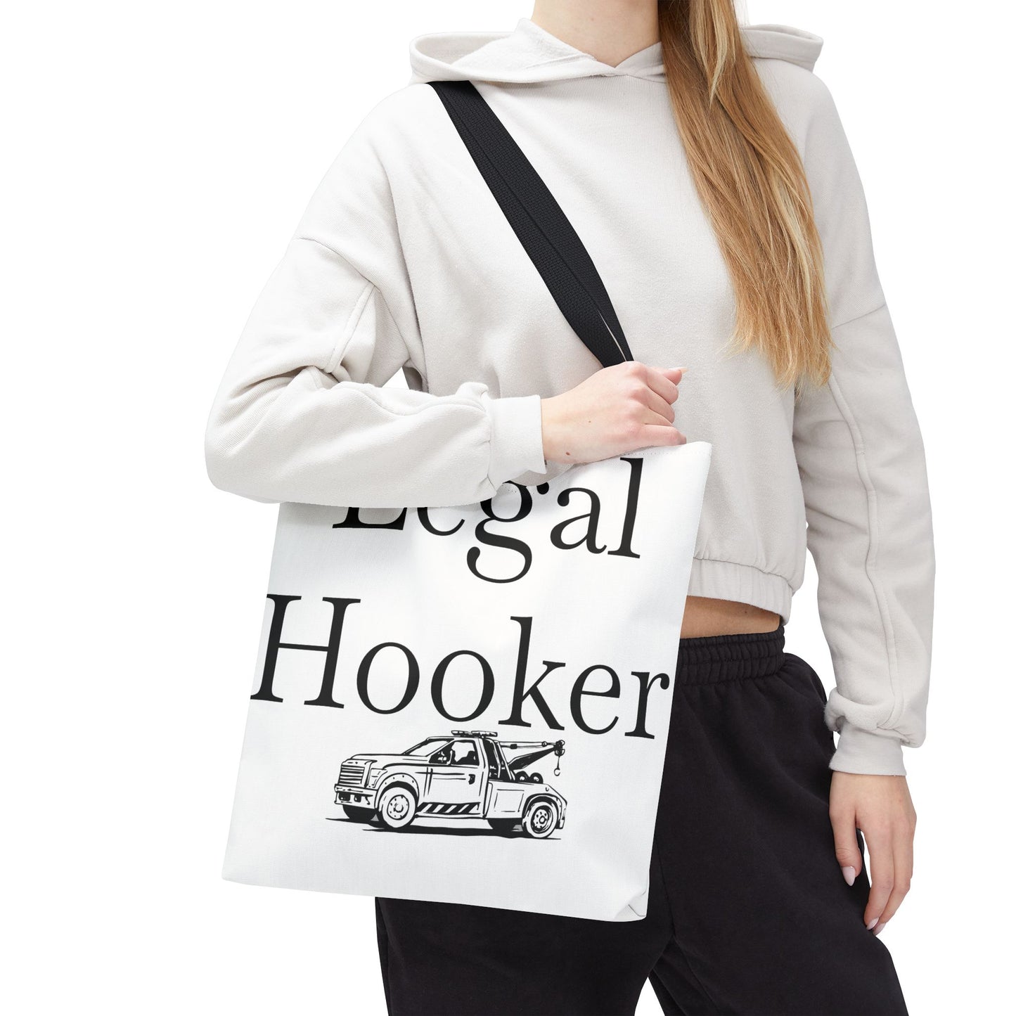 Legal H**ker Wheel Lift Tow Truck Tote Bag