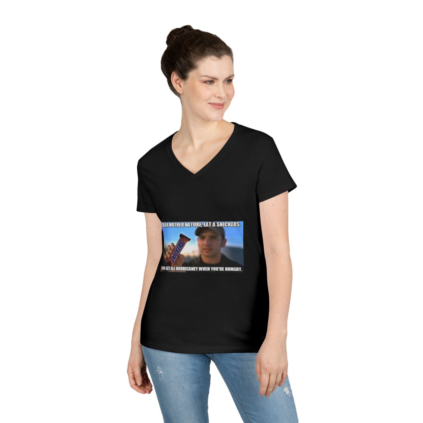 Hurricaney Women's V-Neck T-Shirt