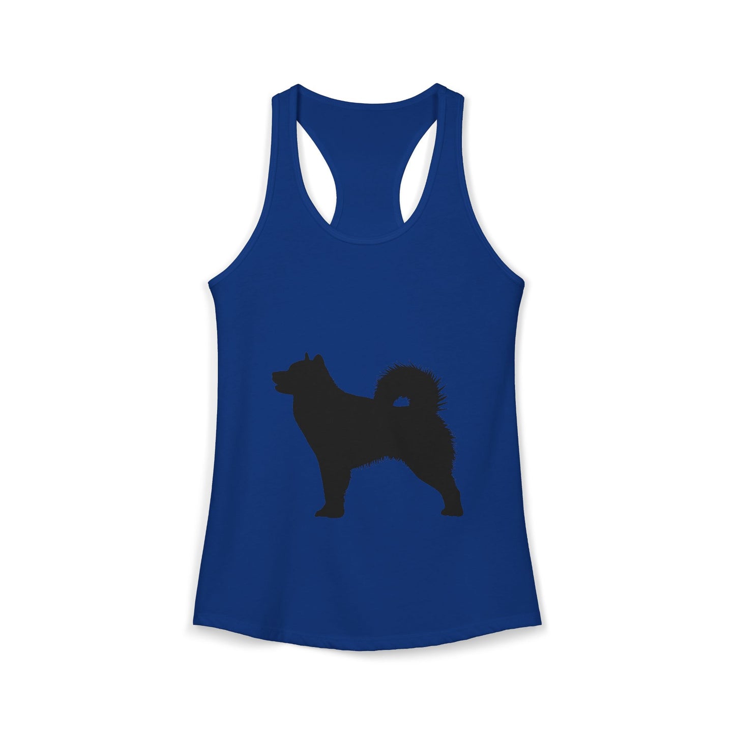 Malamute Silhouette Women's Racerback Tank