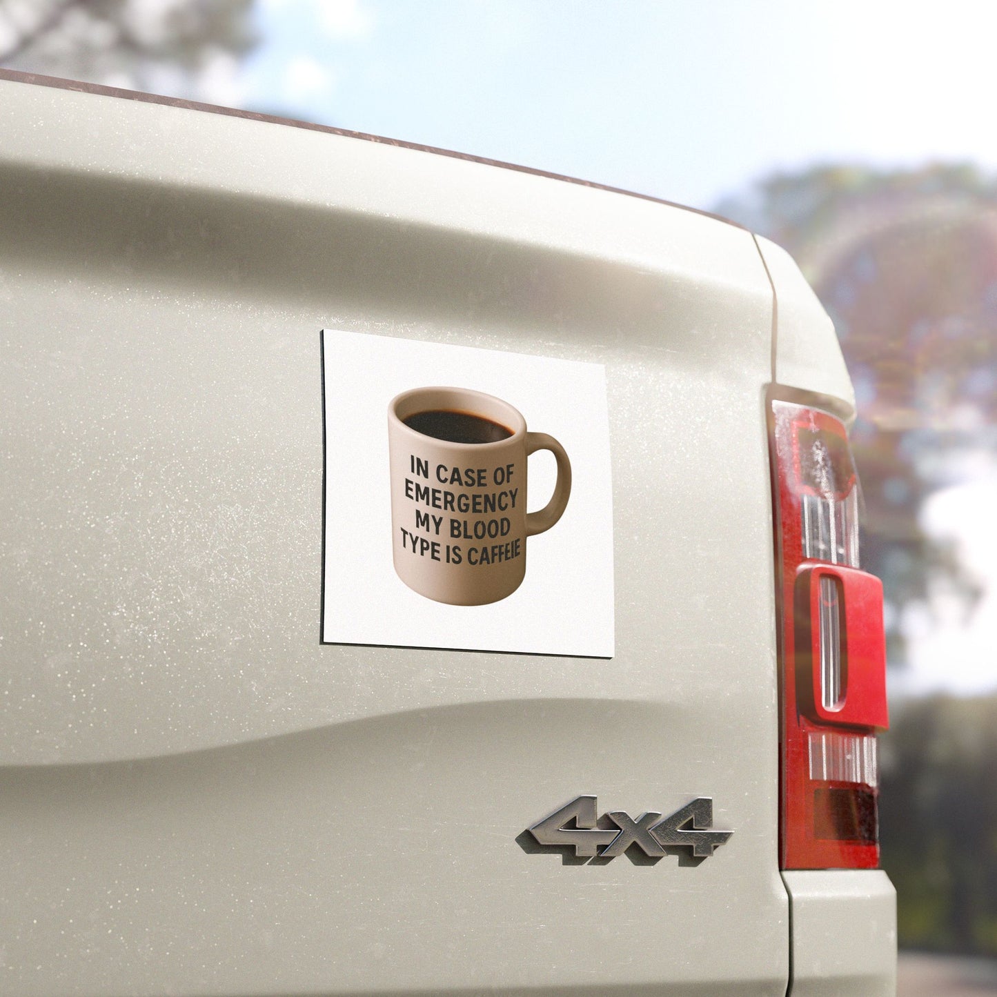 Blood Type Indoor/Outdoor Magnet