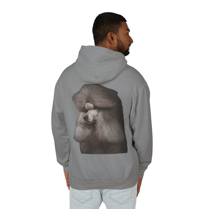 Poodle Head Unisex Lightweight Hoodie