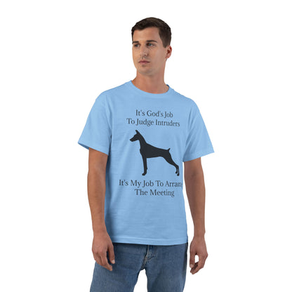 Arrange The Meeting Men's Short-Sleeve Crewneck Tee