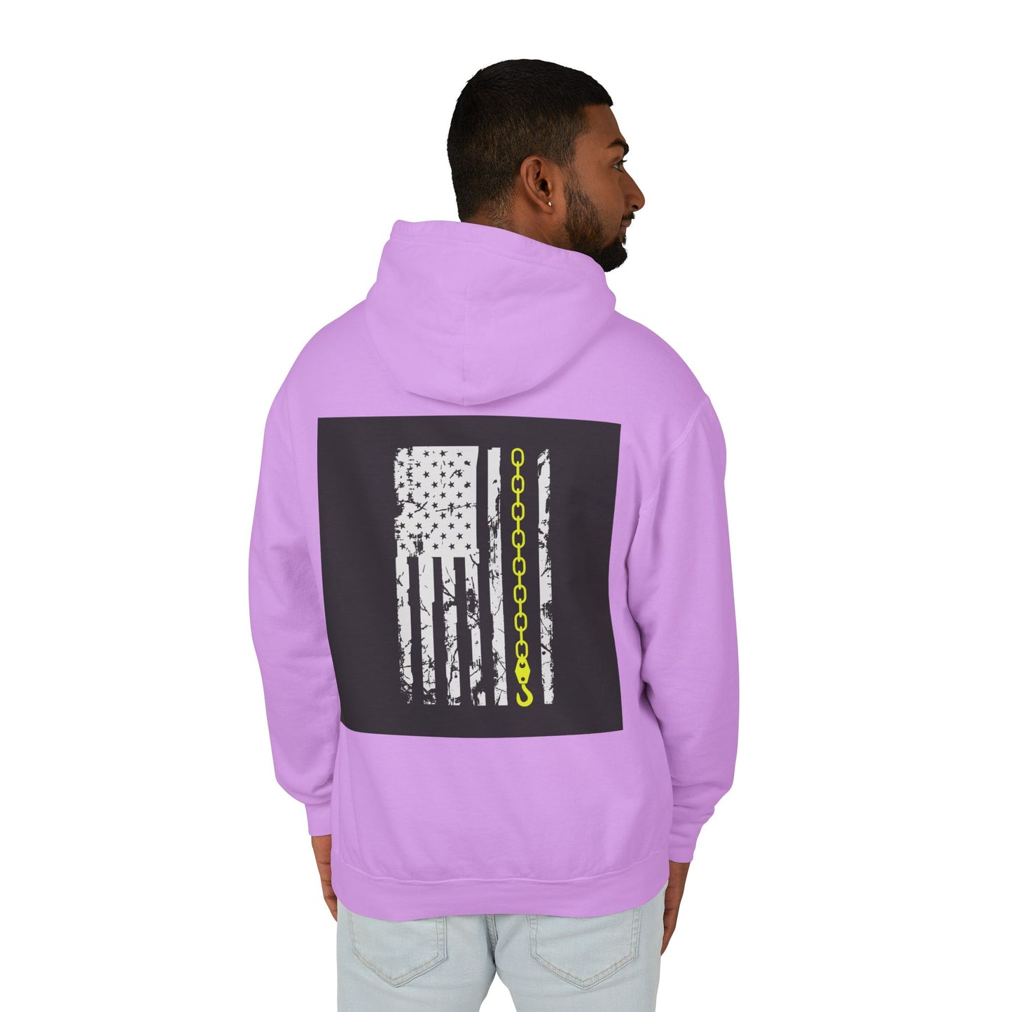 Thin Yellow Line Unisex Lightweight Hoodie