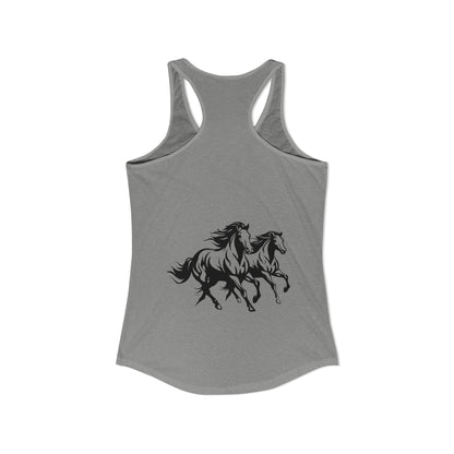 Horsin' Around Women's Racerback Tank