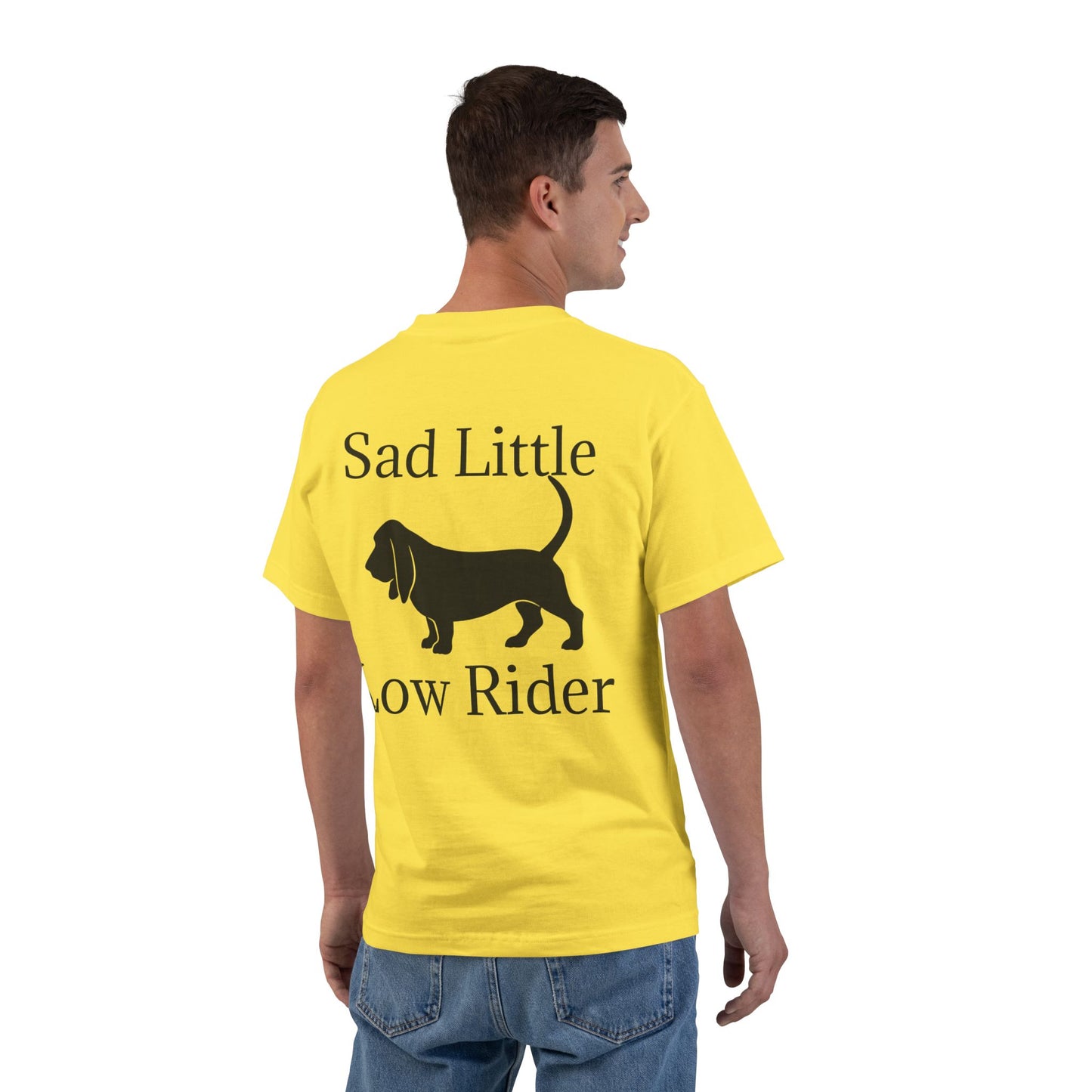 Sad Little Low Rider Men's Short-Sleeve Crewneck Tee