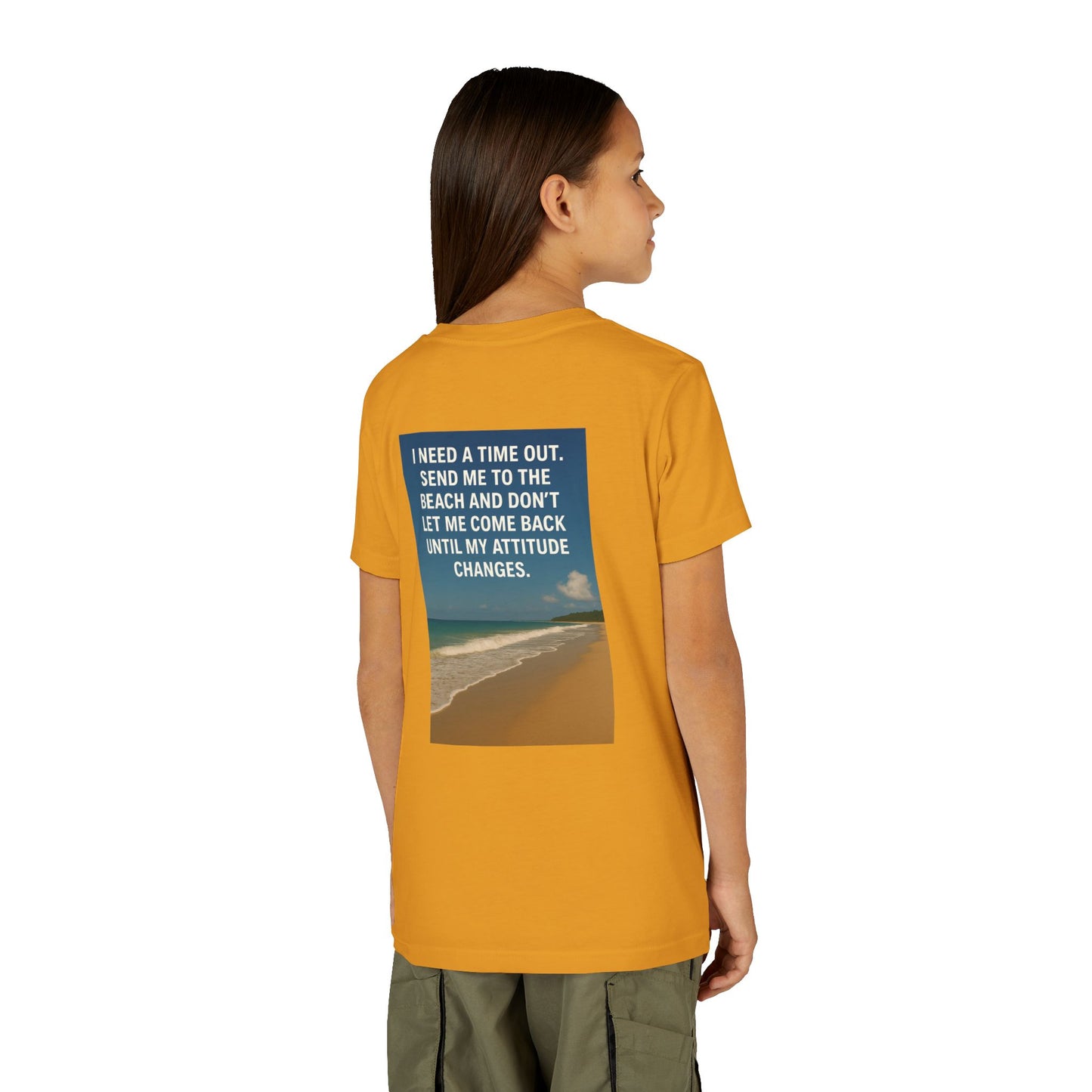 Time Out Youth Unisex Short Sleeve Crewneck Tee