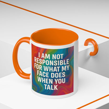 When You Talk 2-Tone Coffee Mug