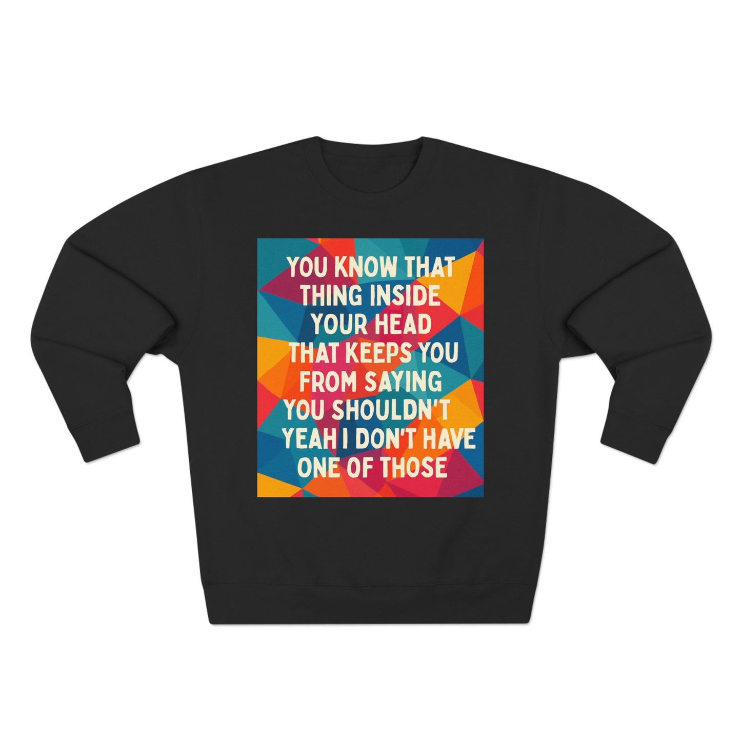 No Filter Unisex Crewneck Sweatshirt