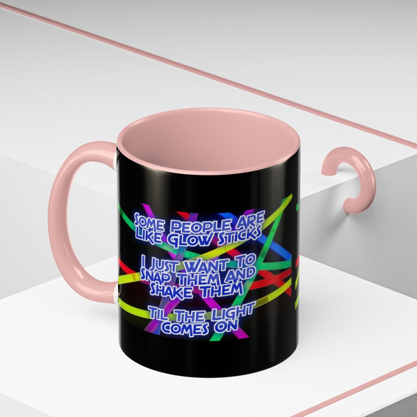 Glow Sticks 2-Tone Coffee Mug