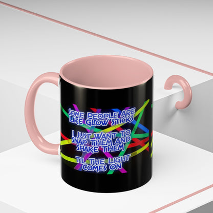 Glow Sticks 2-Tone Coffee Mug