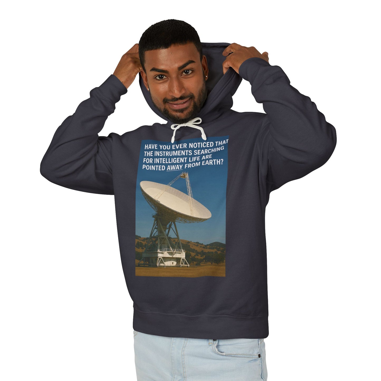Intelligent Life Unisex Lightweight Hoodie