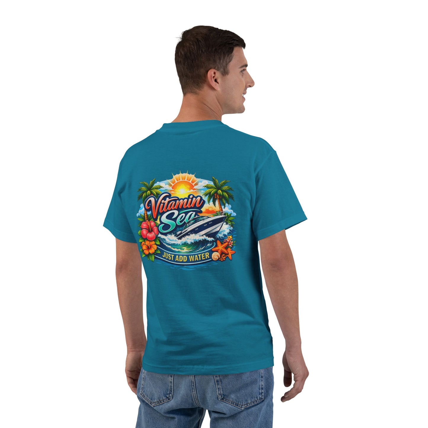 Vitamin Sea Men's Short-Sleeve Crewneck Tee