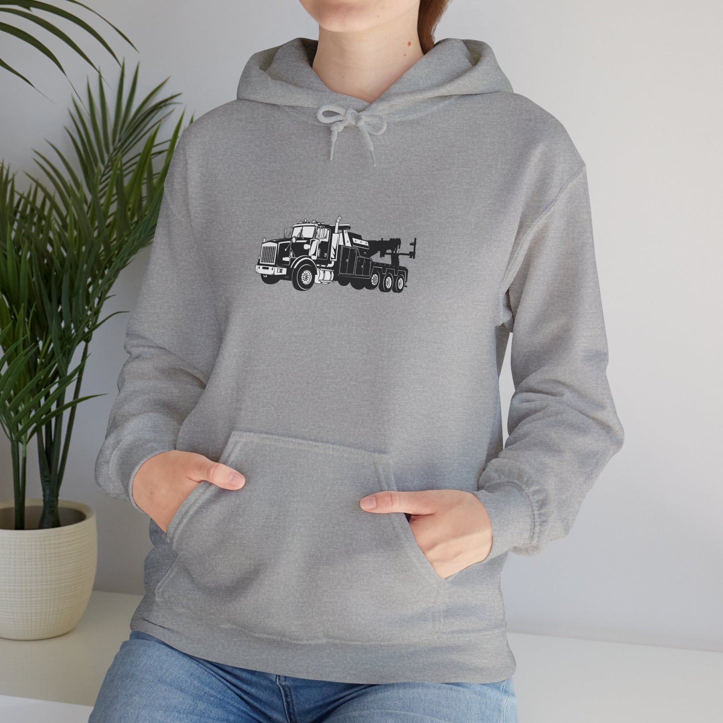 Heavy Tow Truck Unisex Hoodie