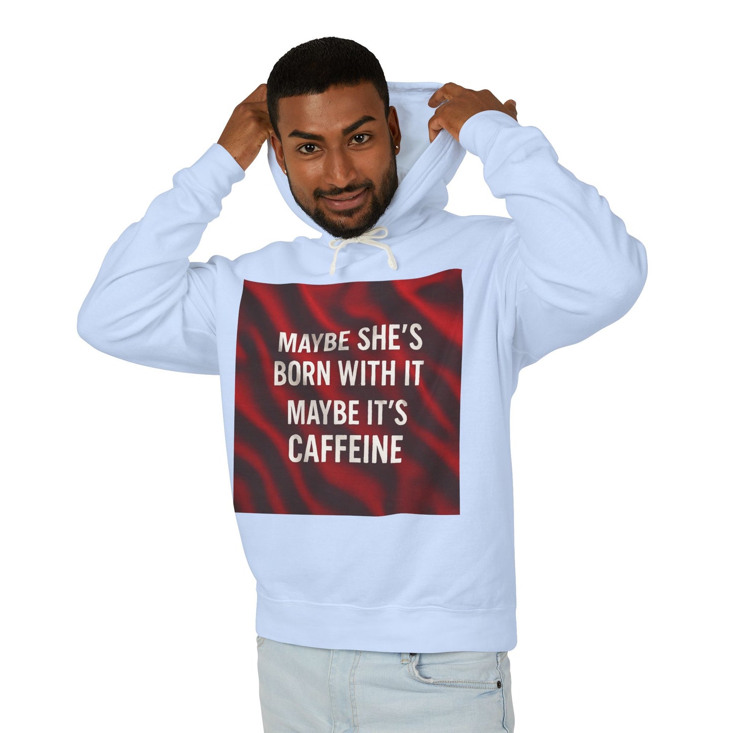 Born With It Unisex Lightweight Hoodie