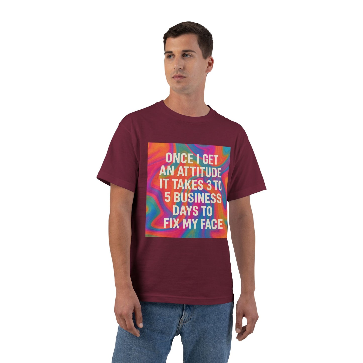 Fix My Face Men's Short-Sleeve Crewneck Tee