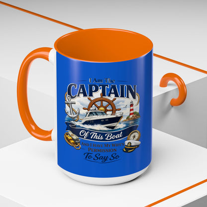 Captain 2-Tone Coffee Mug