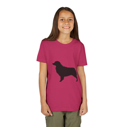 Aussie Silhouette Youth Unisex Short Sleeve Crewneck Tee