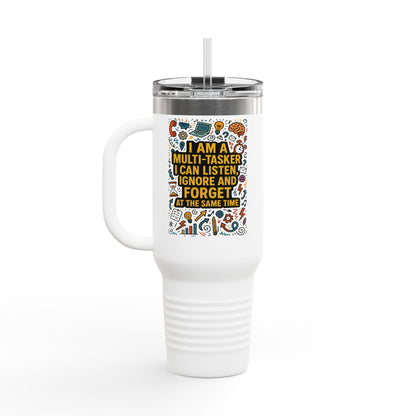 Multi-Tasker Insulated Travel Mug