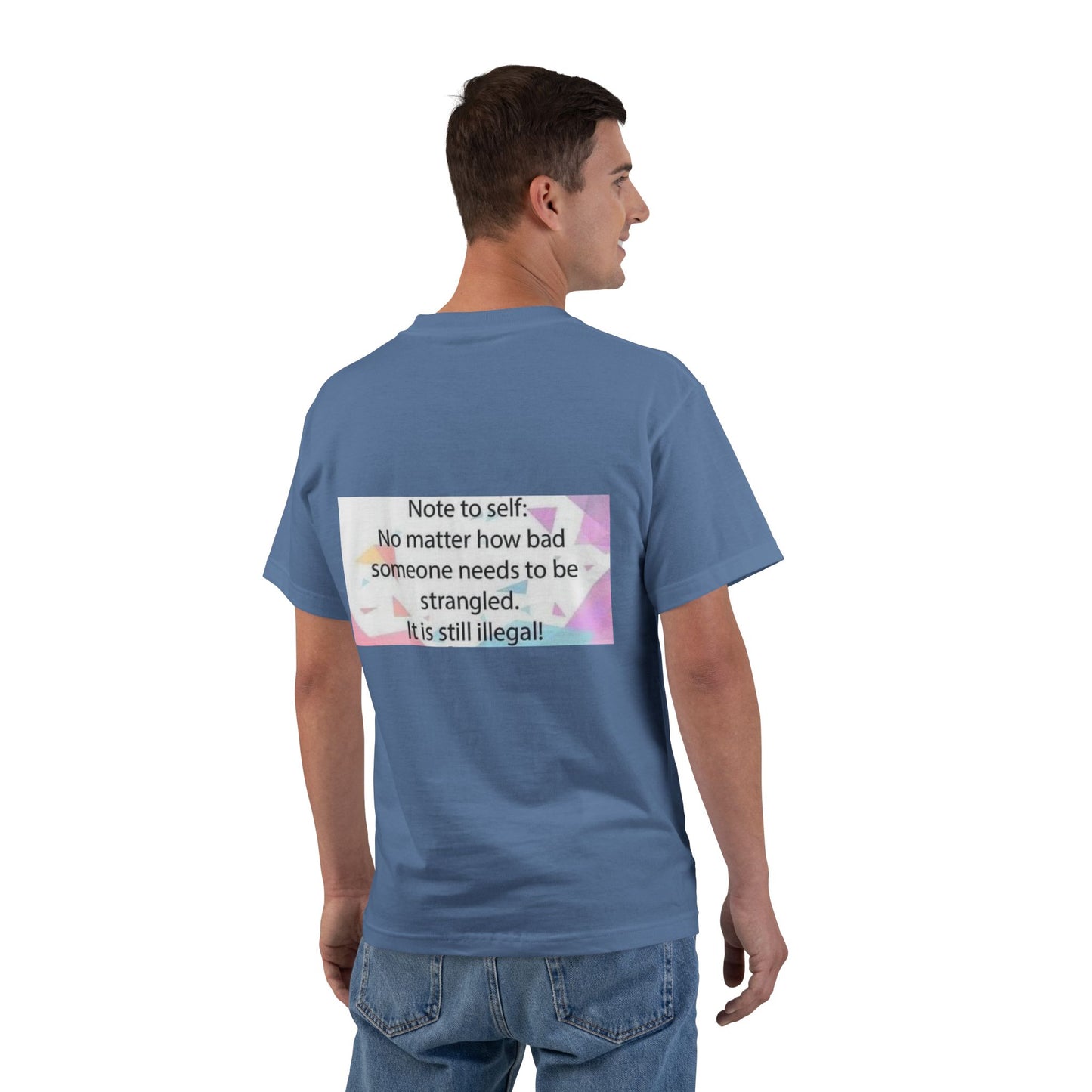 Note To Self Men's Short-Sleeve Crewneck Tee