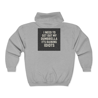 Dumbrella Unisex Full Zip Hoodie