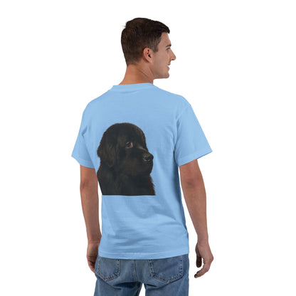 Newfie Head Men's Short-Sleeve Crewneck Tee