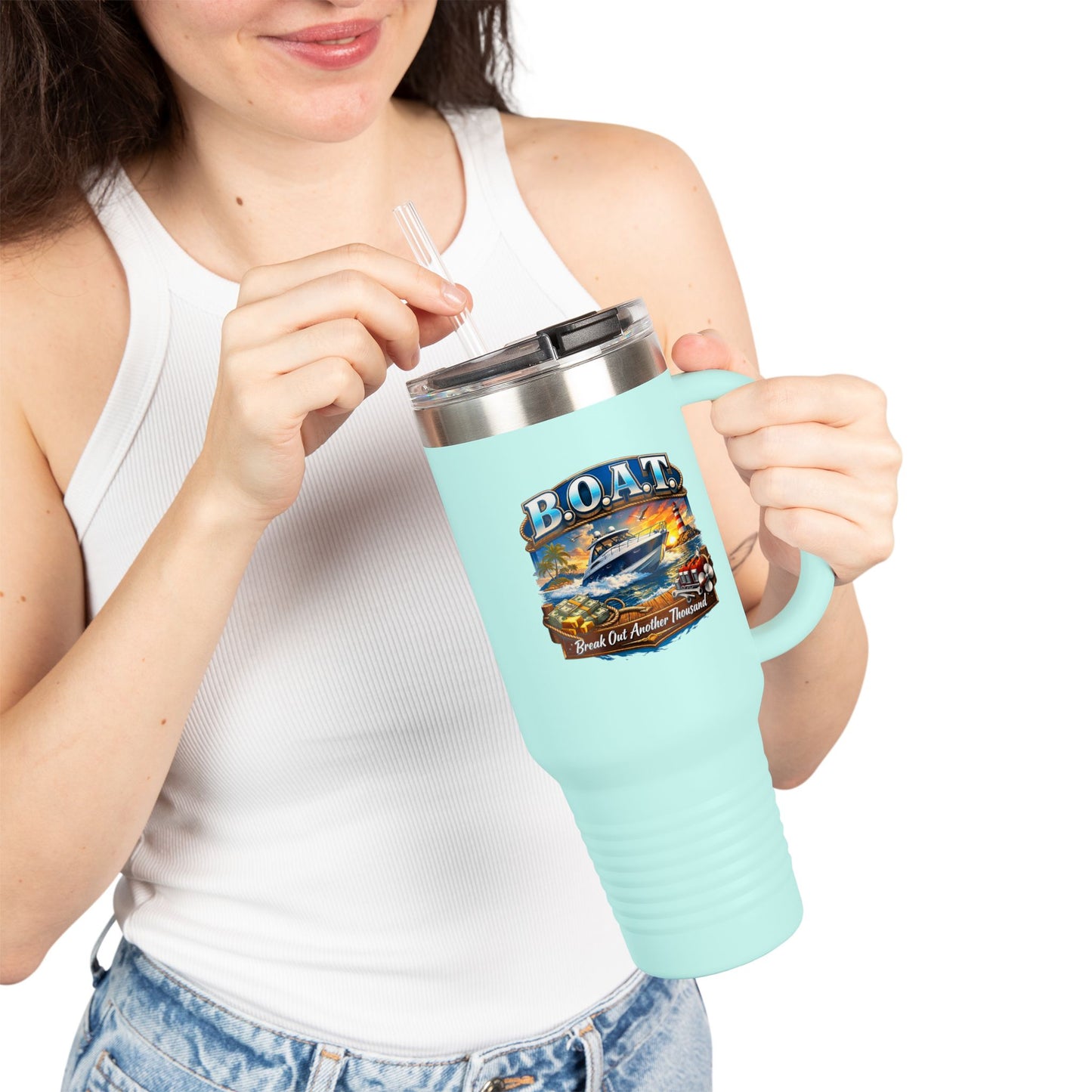 B.O.A.T. Insulated Travel Mug